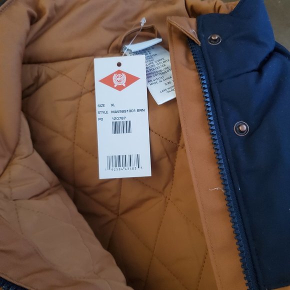 Cinch, ladies women's vest, work wear, size XL, brown canvas, concealed carry - Picture 7 of 11